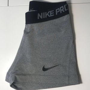 Grey and black xs Nike pros